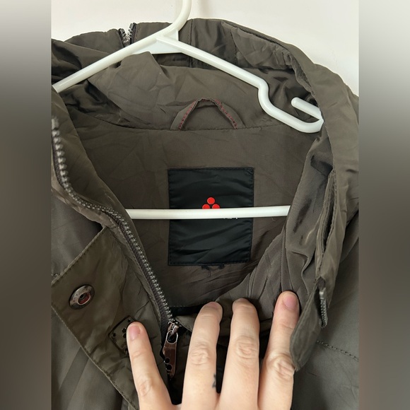 Peuterey Women’s Olive Green Genuine Down Filled Size Small - Picture 4 of 11